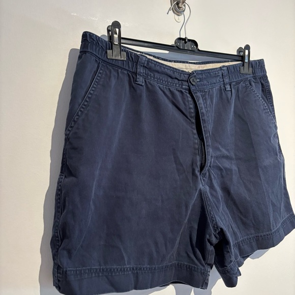 Maine Chino Shorts Size 38 – Navy Blue Vintage 90s Casual Summer Wear Men’s - Picture 6 of 12